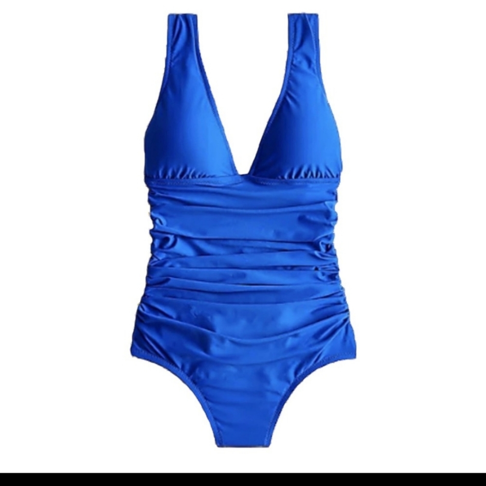 J.Crew Ruched Swimsuit